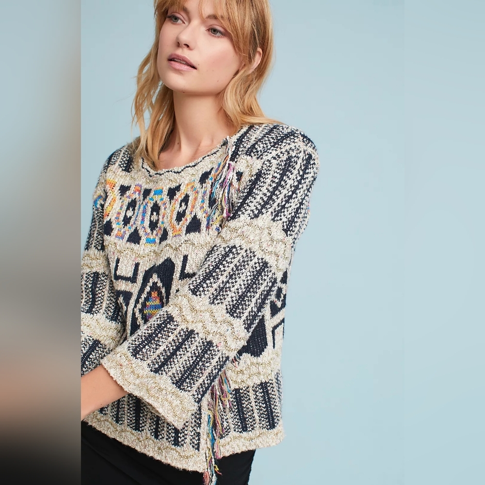 NWT Anthropologie Spectra Cardigan Large - Picture 2 of 12